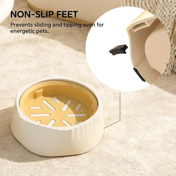 2-in-1 Dual Mode Cat Slow Feeder Bowl
