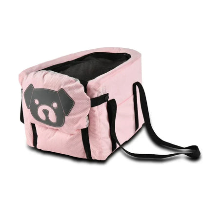 Dog Car Seat Cover Foldable Hammock Pet Harness Cat Bag Basket Stable and Foldable Travel Pet Dog and Cat Safety Car Seat