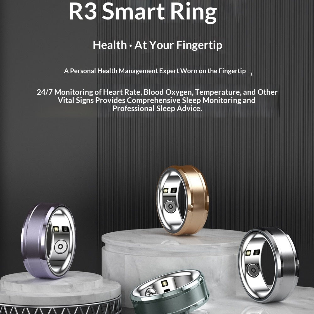 Smart Health Ring – Heart Rate, Blood Oxygen & Sleep Tracker